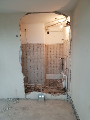 Badkamer verbouwing 2